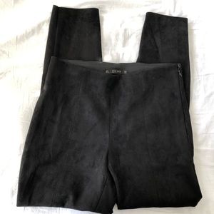 Zara Pants - Zara Suede Leggings with Side & Ankle Zipper Zara Pants - Zara Suede Leggings with Side & Ankle Zipper